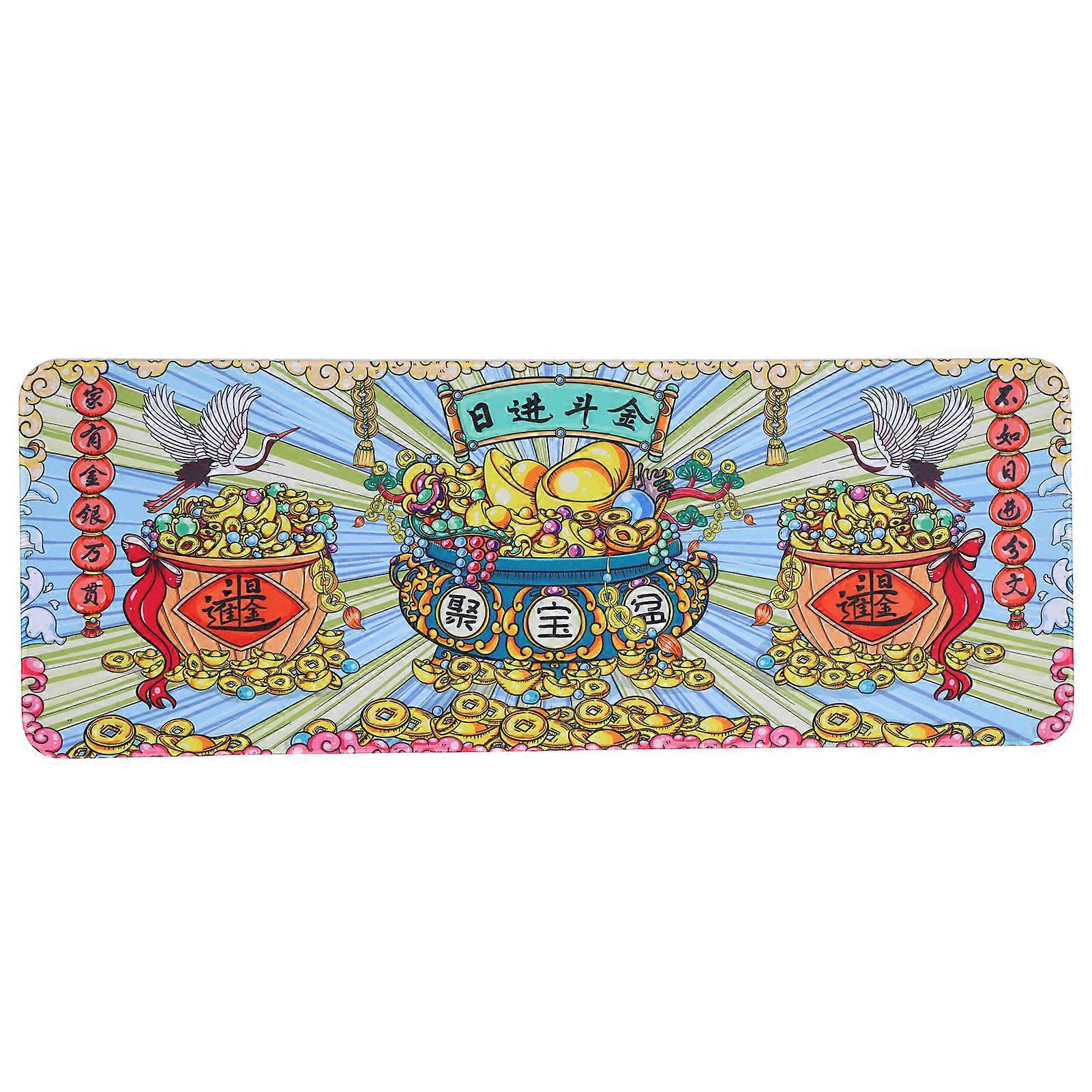 Home Office Mouse Pad Rubber Washable Unique Pattern Mousepad Computer Accessory