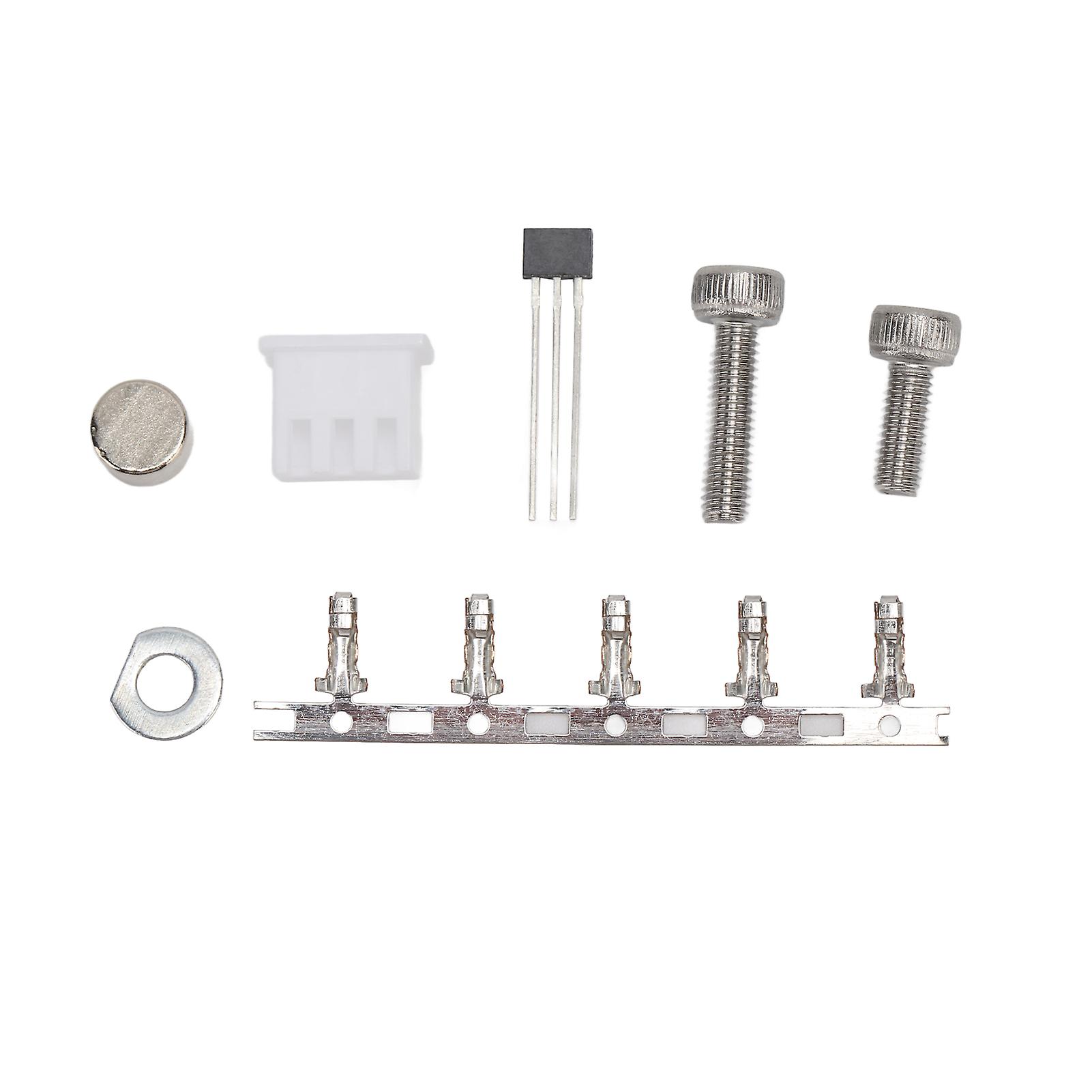 Risegun Toolhead Sensor Terminal Kit 3D Printer Triode Toolhead Sensor Terminal Kit with Screw, Gasket, Magnet, and Pin, DIY
