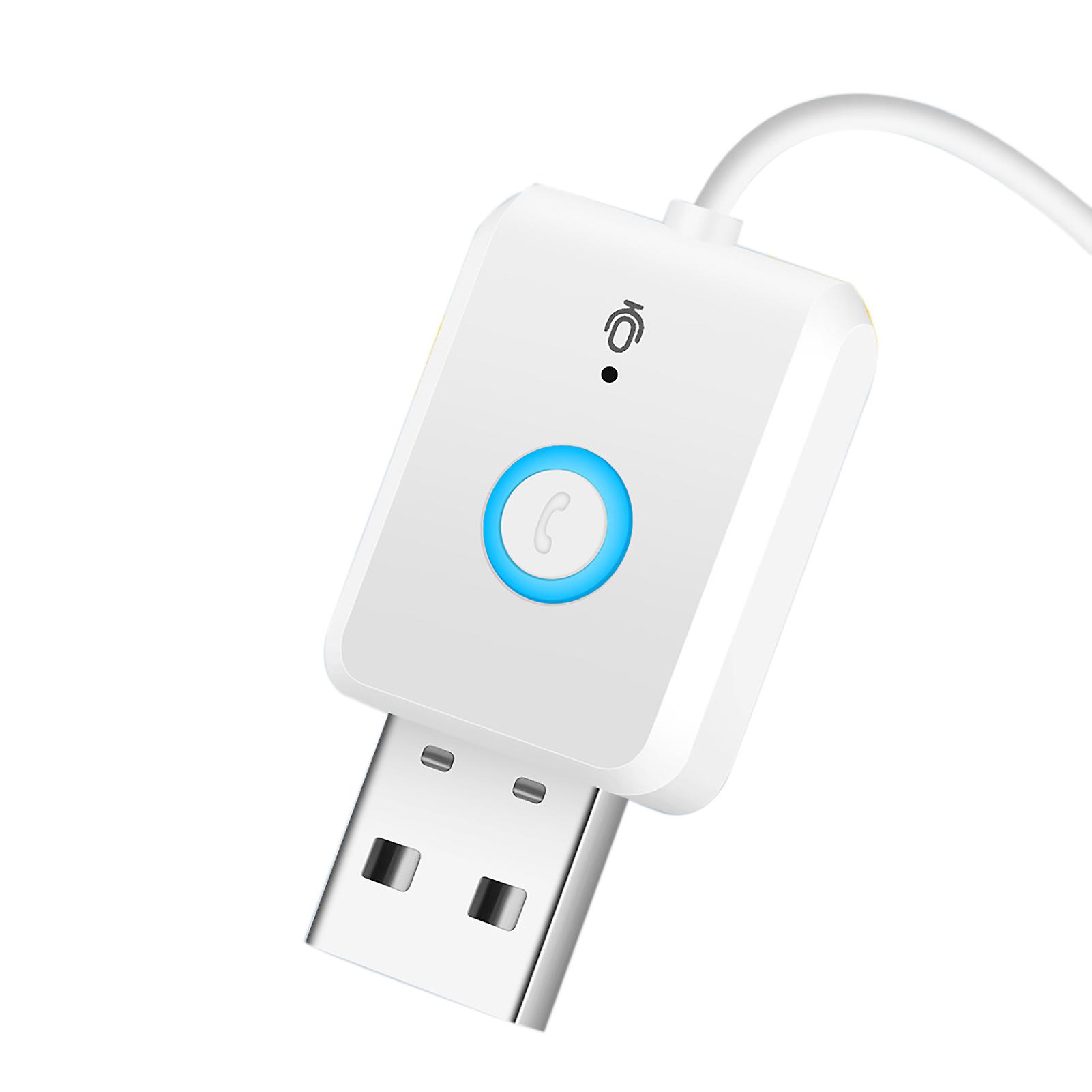 Bluetooth-compatible 5.0 USB Audio Receiver Multi Function Effective Noise Reduction Adapter for Han