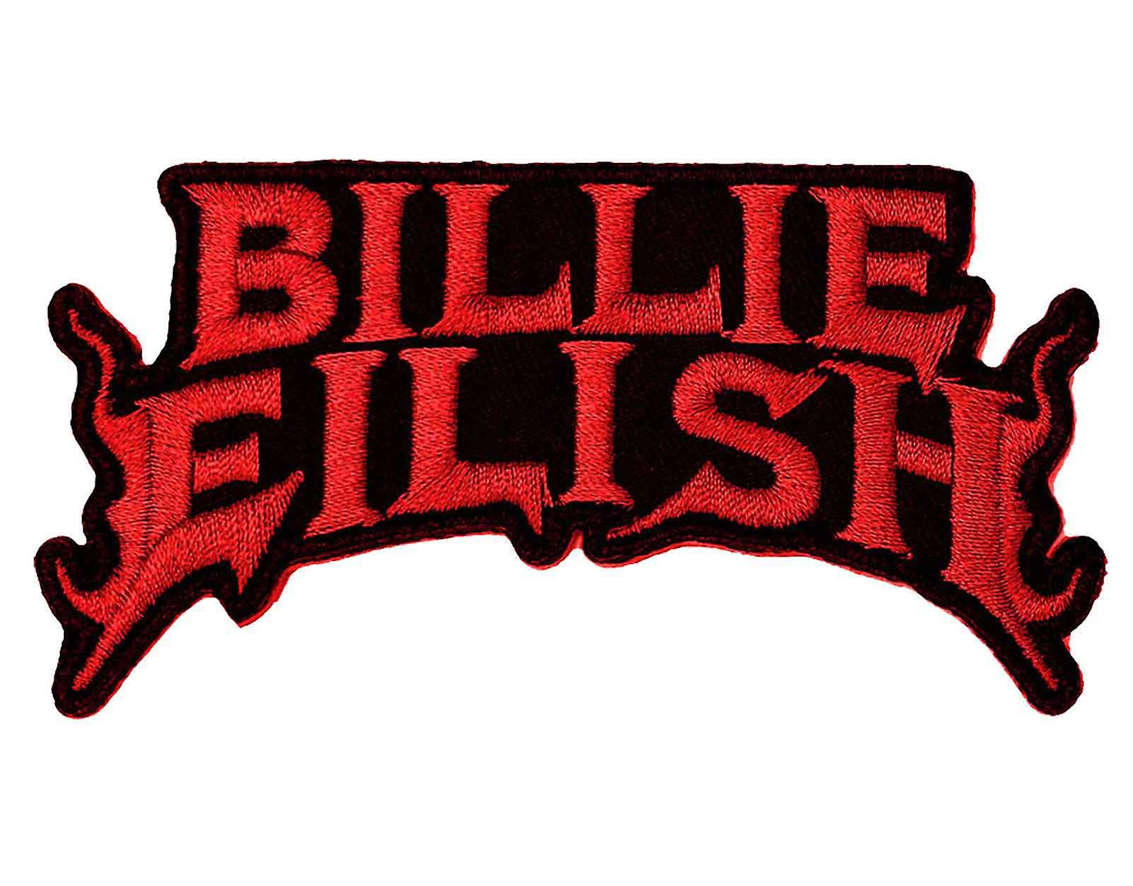 Billie Eilish Patch Flame Red new Official