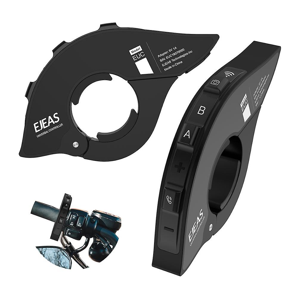 EUC Bluetooth 4.1 Motorcycle Handlebar Grip Remote Control Compatible with Q2/Q4/Q7/E300/E1+/V4 Plus/V7 Intercom~9997