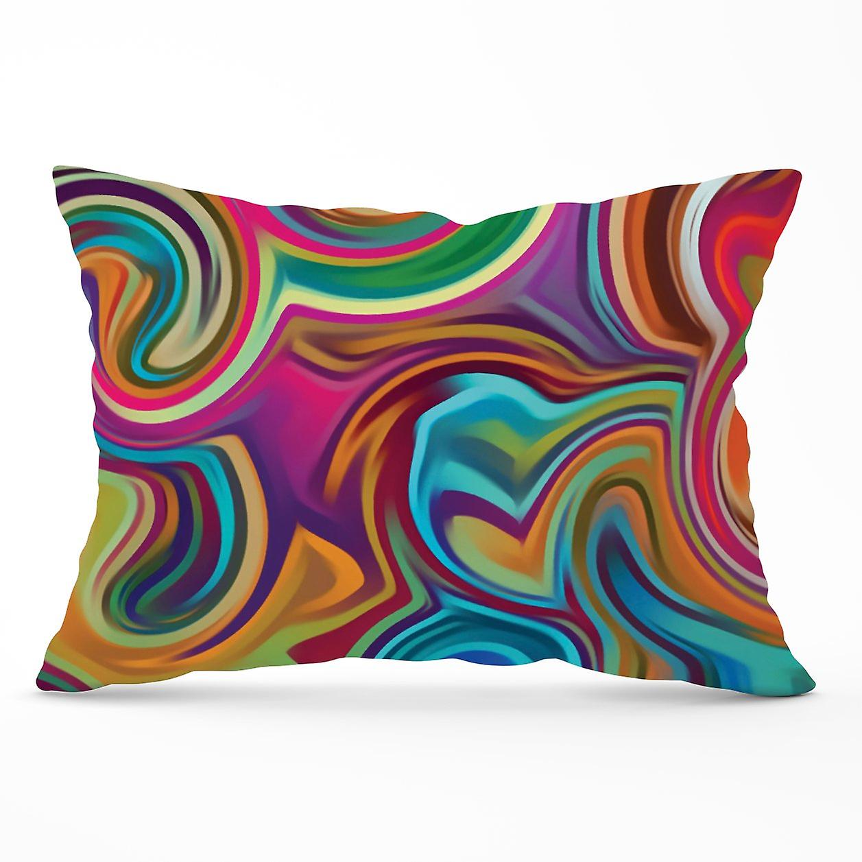 Colourful Wave Pattern Cushions
