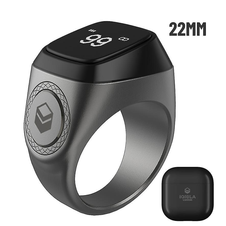 Iqibla Muslim Smart Tasbih Count Counter Zikr Ring Number Tasbeeh 5 Prayer