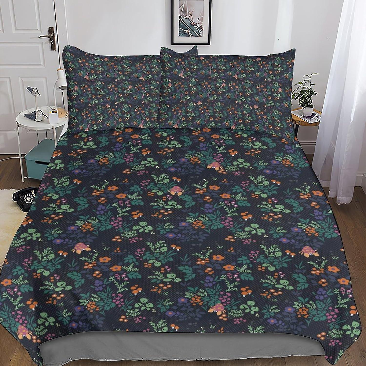 Exotic Prints Bedding Set Duvet Cover Set for 3D Printed 3 Pieces Soft Breathable Tartan Comforter Cover Quilt Cover with Pillowcases