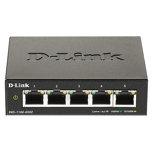 5-PORT D-Link Premium Durable Compact User-friendly Gigabit Smart Managed Switch