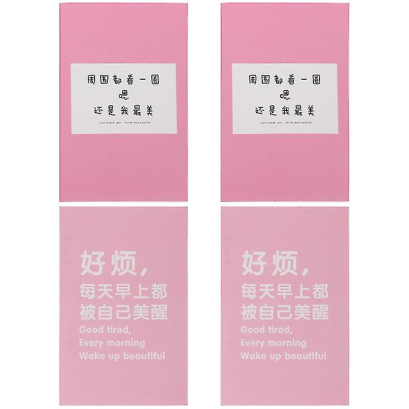 4pcs Coil Note Pad