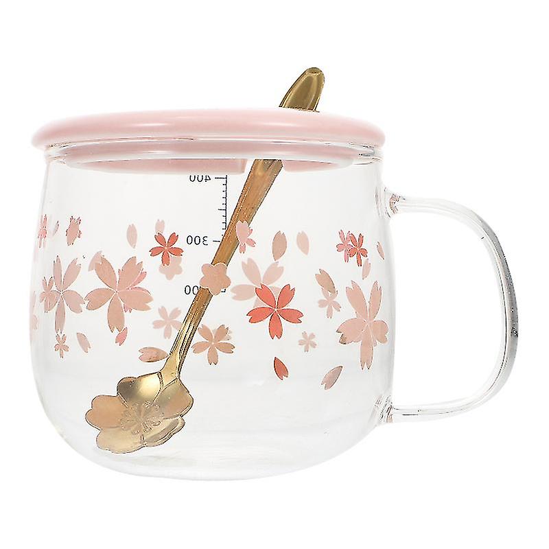 1set Lovely Water Cup With Scale