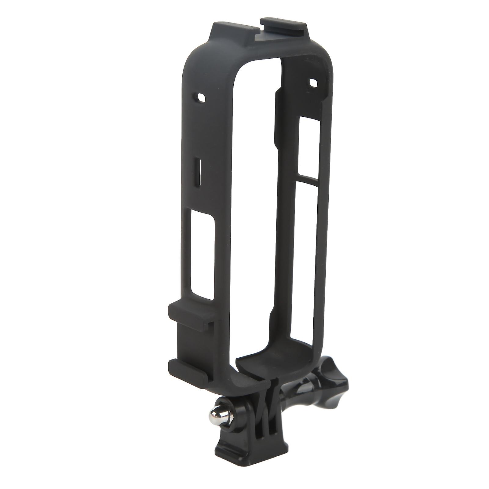 Protective Frame for Insta360 One X3 Panoramic Action Camera Plastic Housing Case with Cold Shoe Interface 