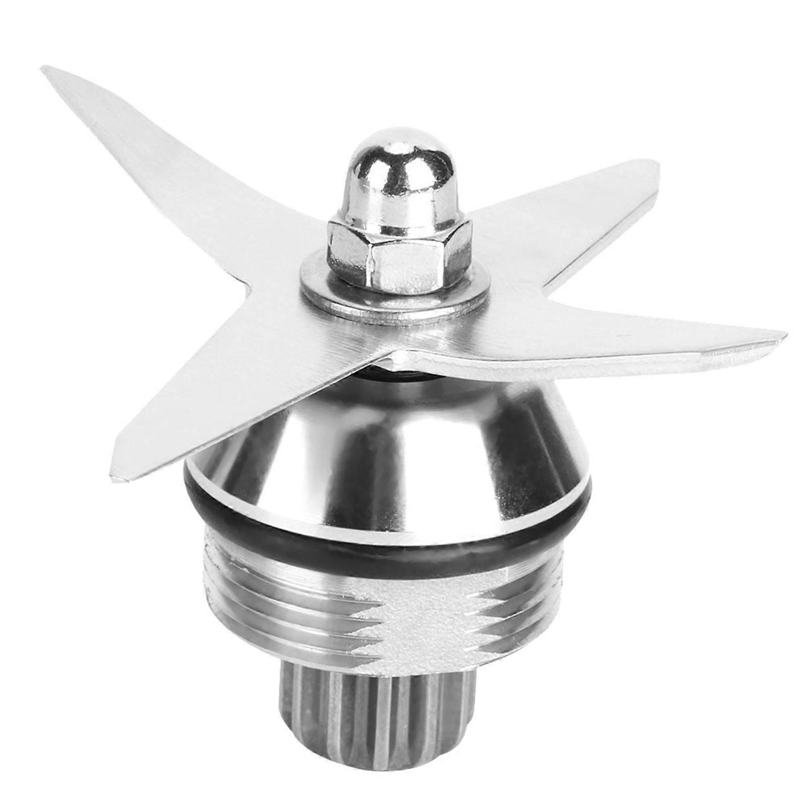 Stainless Steel 4-Blade Blender Blade Set Replacement Accessories Parts Fit for Model 1195
