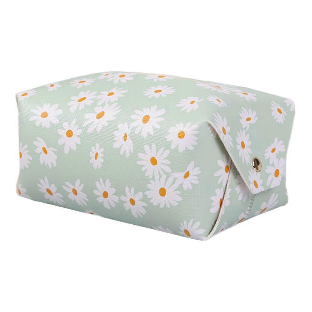 Vevsboksdeksel, PVC Lær Rektangulær Vev Veske For Servant Benkeplate, Stue, 17 * 11 * 8cm