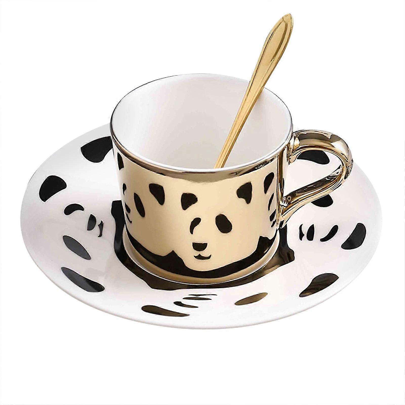 Moving Reflection Creative Coffee Cup, The Reflection Will Move With The Rotation Of The Cup, Coffee Cup And Teacup