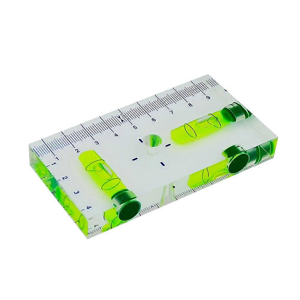 High precision mini two-way transparent magnetic level