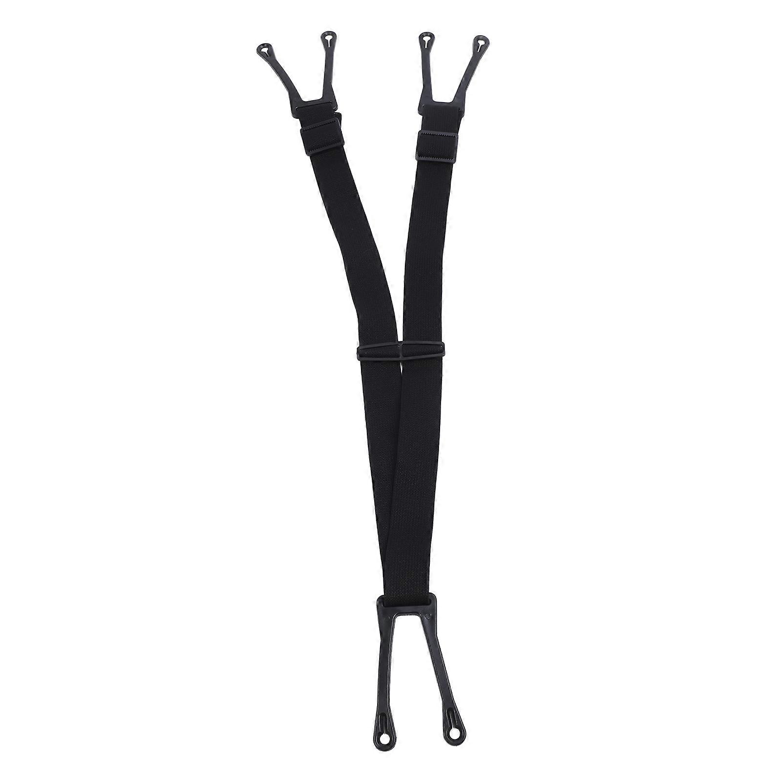 Hockey Suspenders Heavy Duty 1.5 Inches Elastic Straps Adjustable Sports Ice Hockey Protective Pants Suspenders