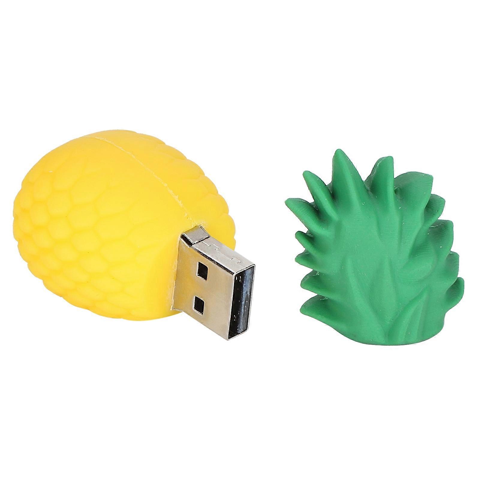 USB Flash Drive Portable Bulk Memory Stick Pineapple Shape Cartoon Pen Drives Gift4GB