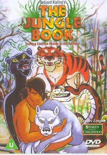 The Jungle Book (Animated) DVD (1999) Charlton Heston cert U - Region 2