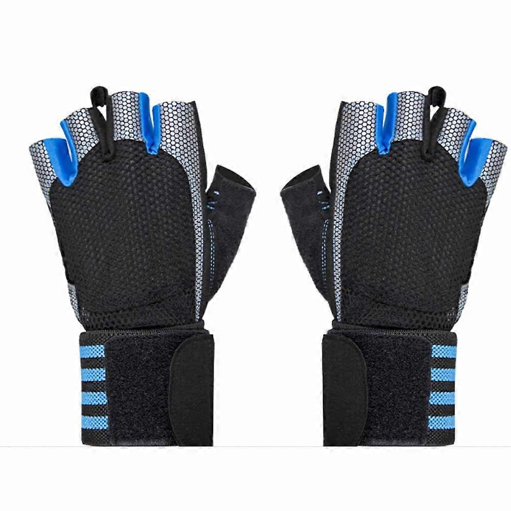 健身房和运动用举重手套， 手腕支撑 举重手套 手掌保护