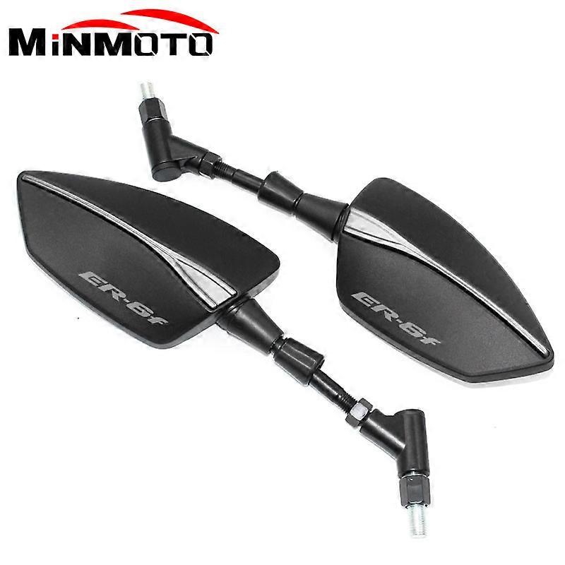 For KAWASAKI ER6N ER6F ER-6N ER-6F Motorcycle Rearview Mirror Scooter Rearview Mirrors Back Side Mirror 8mm 10mm