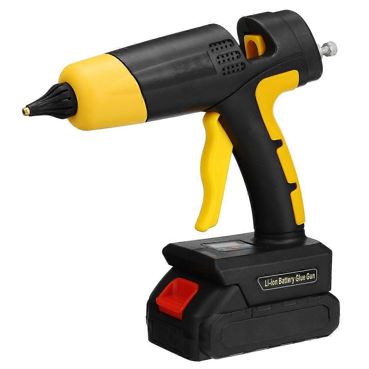 21V Digital Hot Melt Glue Guns Cordless Rechargeable Hot Glue Applicator Home Improvement Diy