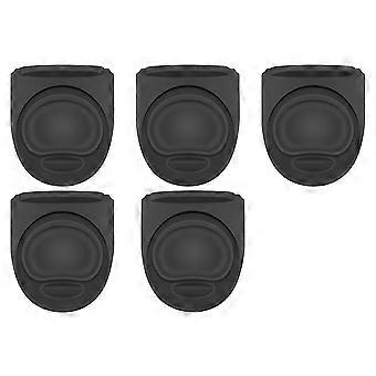 5 Pcs Replacement Stopper For Free Sip 19/24/32/40 Ounce, Silicone Anti-spill Lid Stopper Black