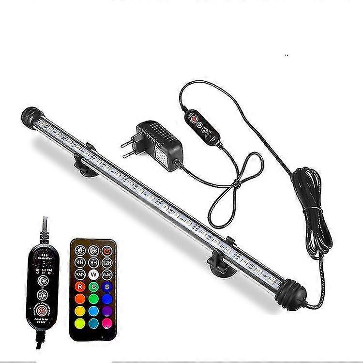 2024 Led Waterproof Remote Control Colorful Color Changing Aquarium Light Tube