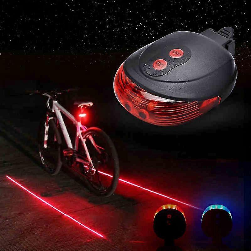 Bicycle Tail Lantern Car Laser Parallel