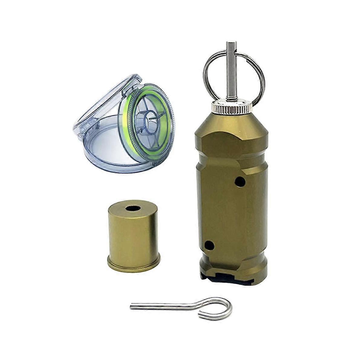 Perimeter Trip Alarm with Wire, Camping Trip Wire Alarm Device, Early Warning Security for Camping Safety