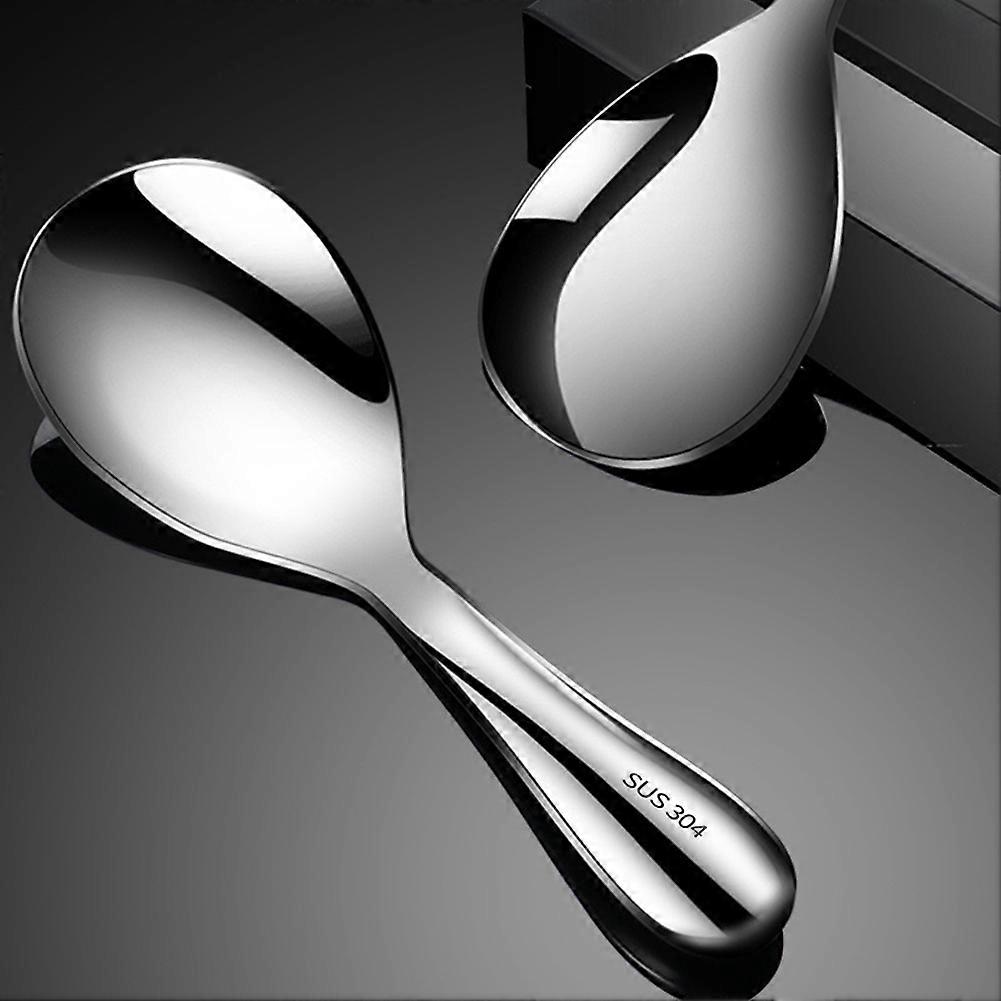 Stainless Steel Serving Spoon Kitchen Non stick Rices Shovel Household ...