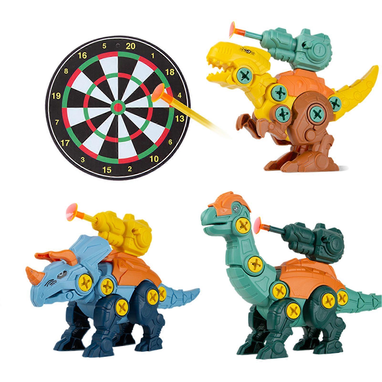 Children DIY Assembling Dinosaur Toy with Screwdriver Detachable Educational Toy