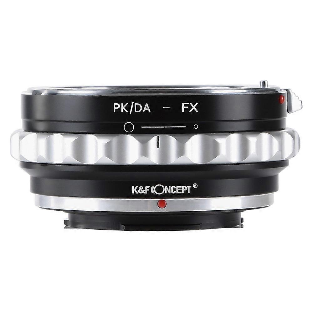CONCEPT Lens Mount Adaptor dengan Aperture Ring Kontrol untuk Pentax K M FA DA Mount Lensa untuk untuk Fujifilm Fuji X FX Tubuh