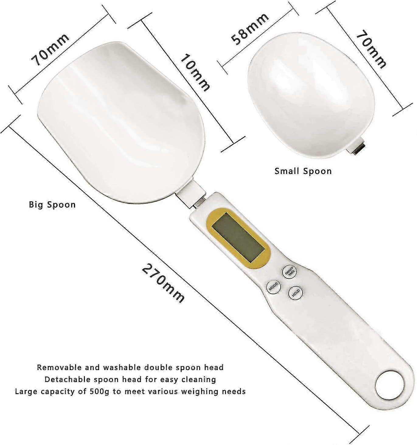 Digital Measuring Spoon Scale,high Removable Double-ed Electronic Measuring Spoon
