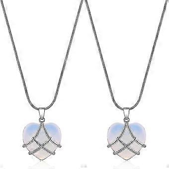 Htooo Best Friend Necklace For Women Girls Diamond Castle Rose