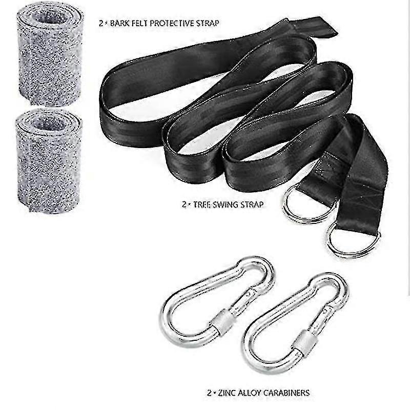 Tree Swing Straps Hanging Kit For Swings And Hammocks, Easy To Use -aya