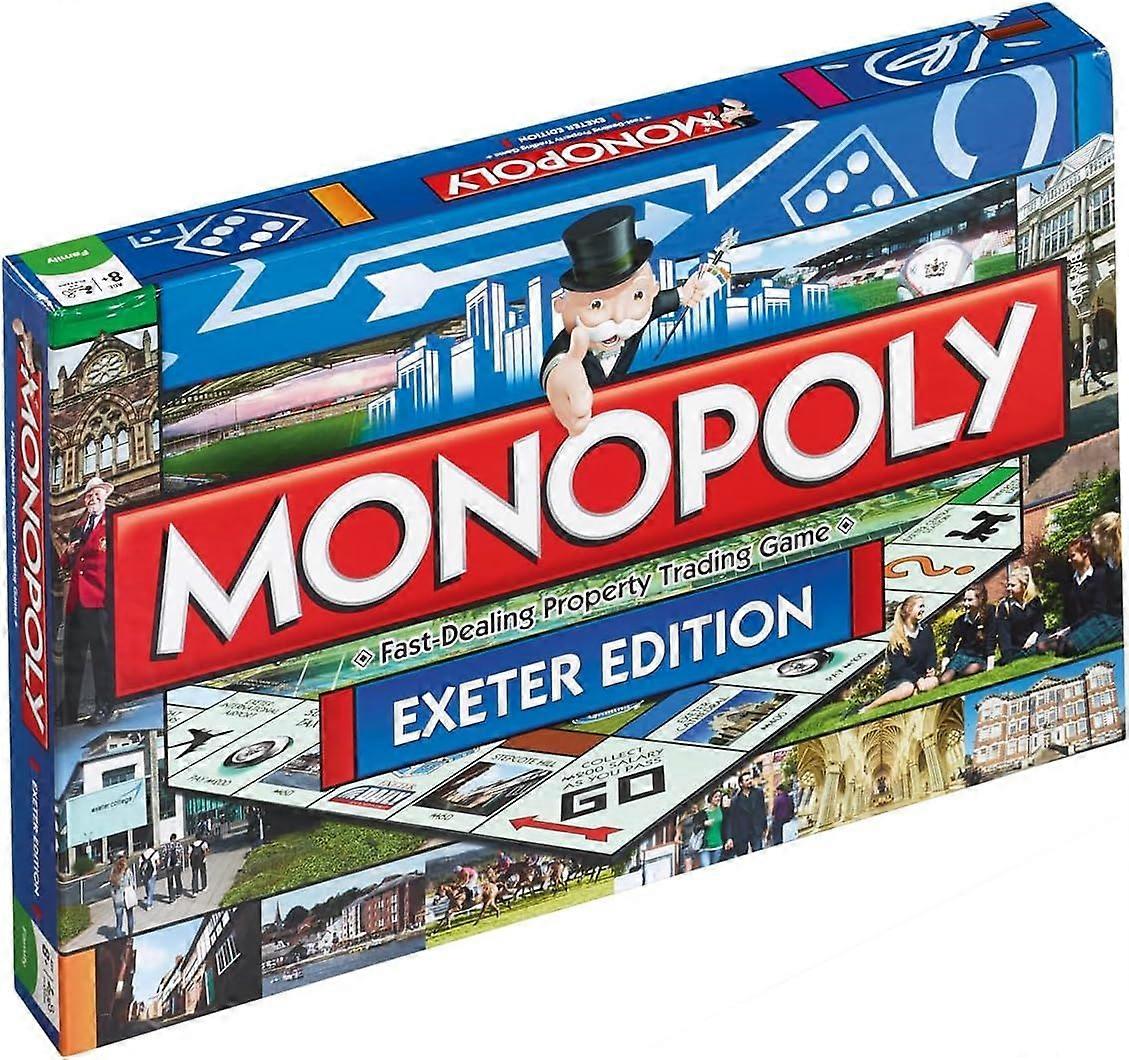 Monopoly Regional Exeter Board Game