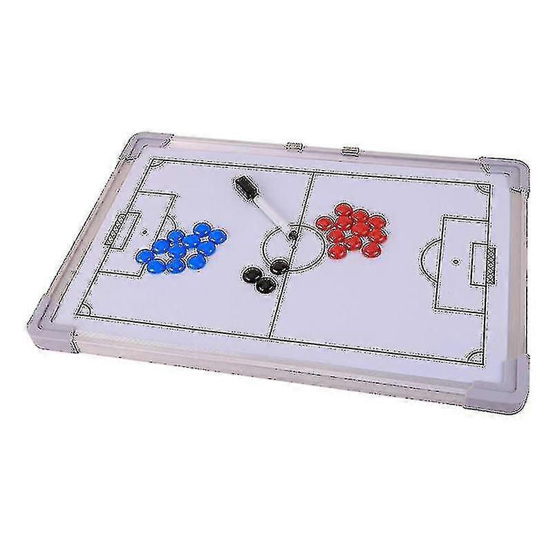 Aluminium Tactical Magnetic Plate For Soccer Strategy Coach Football Judge Board