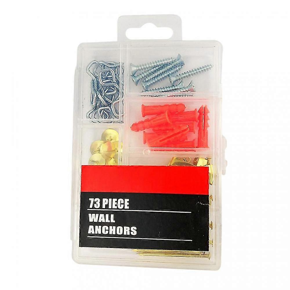 73pcs Picture Frame Hanging Kit Wall Mounting Hanging Hooks