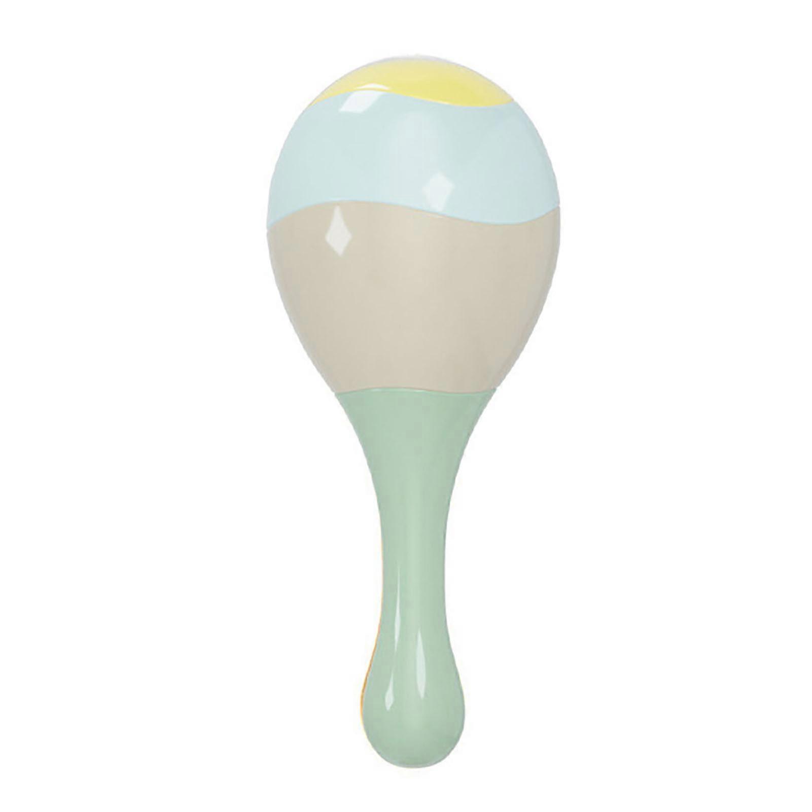 Maraca Toy Shaker Musical Instrument Rattle Hand Percussion Sand Hammer for Baby