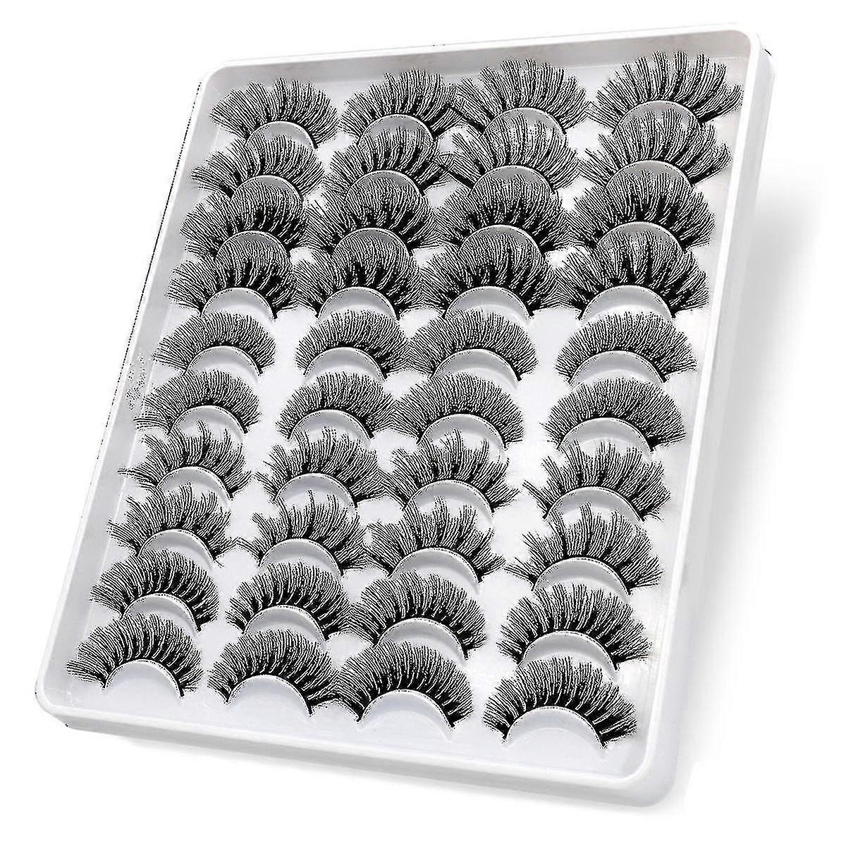 Lashes False Eyelashes, Faux Mink Lashes Pack a