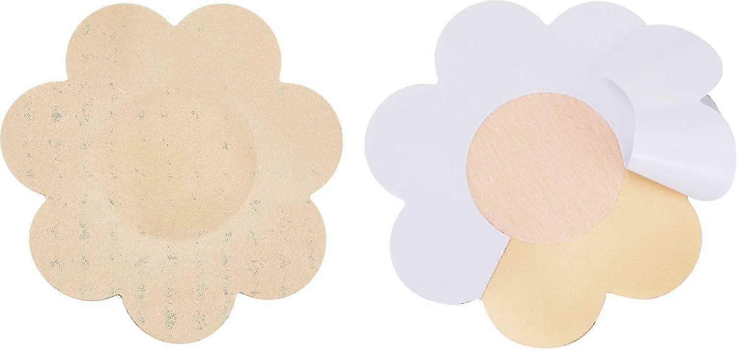 30 片套梅花形一次性乳房套自粘花瓣文胸馅饼