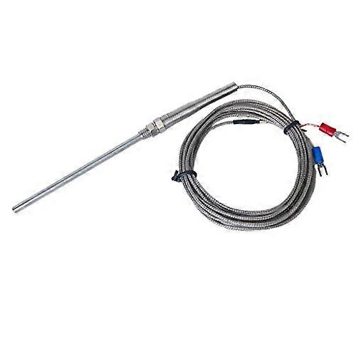 Sharplace 100mm Spade K-Type Thermocouple Temperature Controller Thermocouple Sensor -100C to 1250C Probe 2M