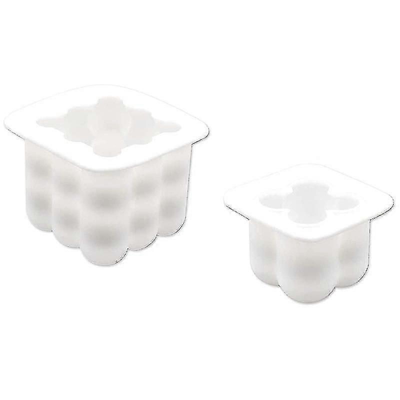 Candle Mold For Pouring, Silicone Candle Mold Square Candle Molds