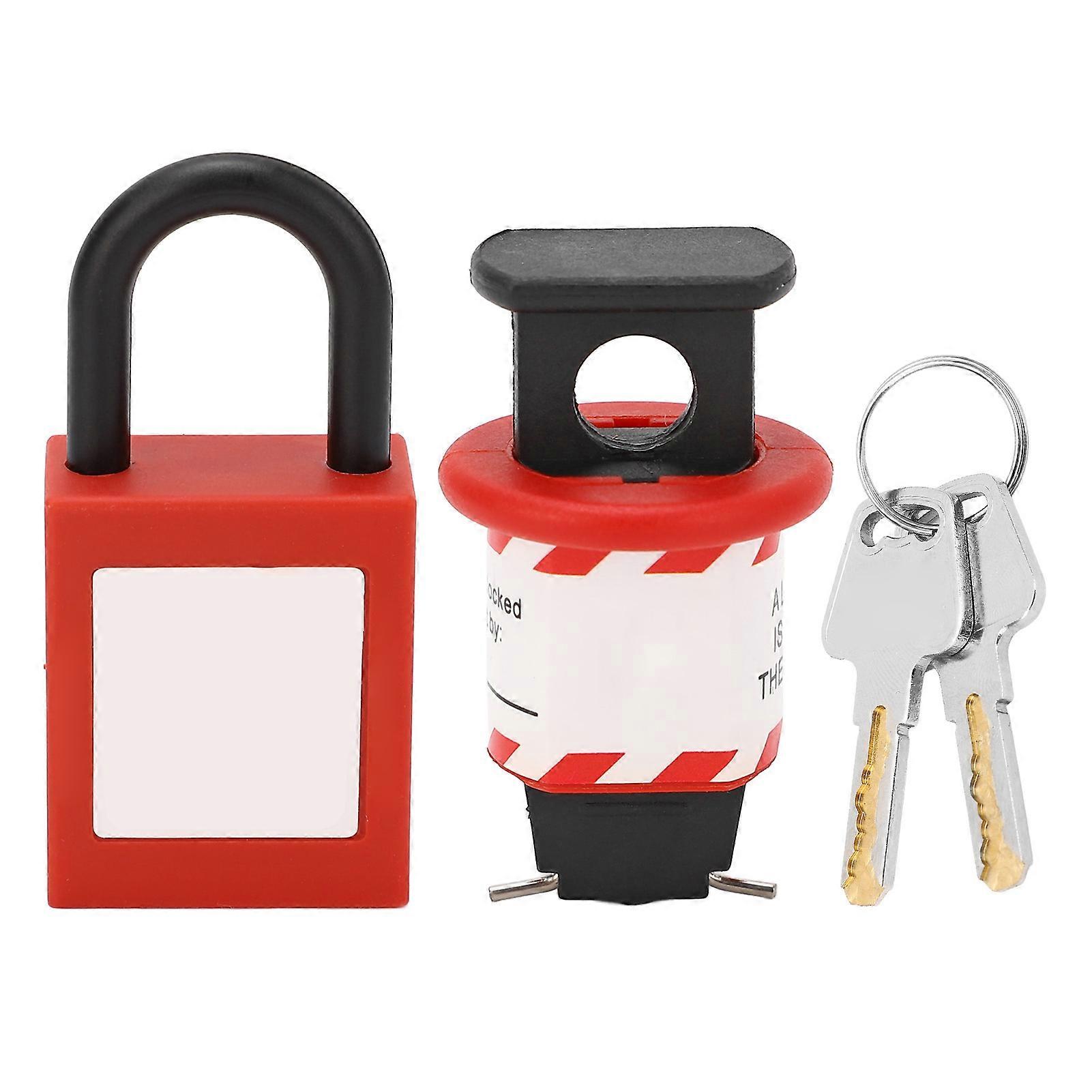 Circuit Breaker Lock Pin Out Standard Energy Isolation Miniature Circuit Breaker Lockout Device with Padlock