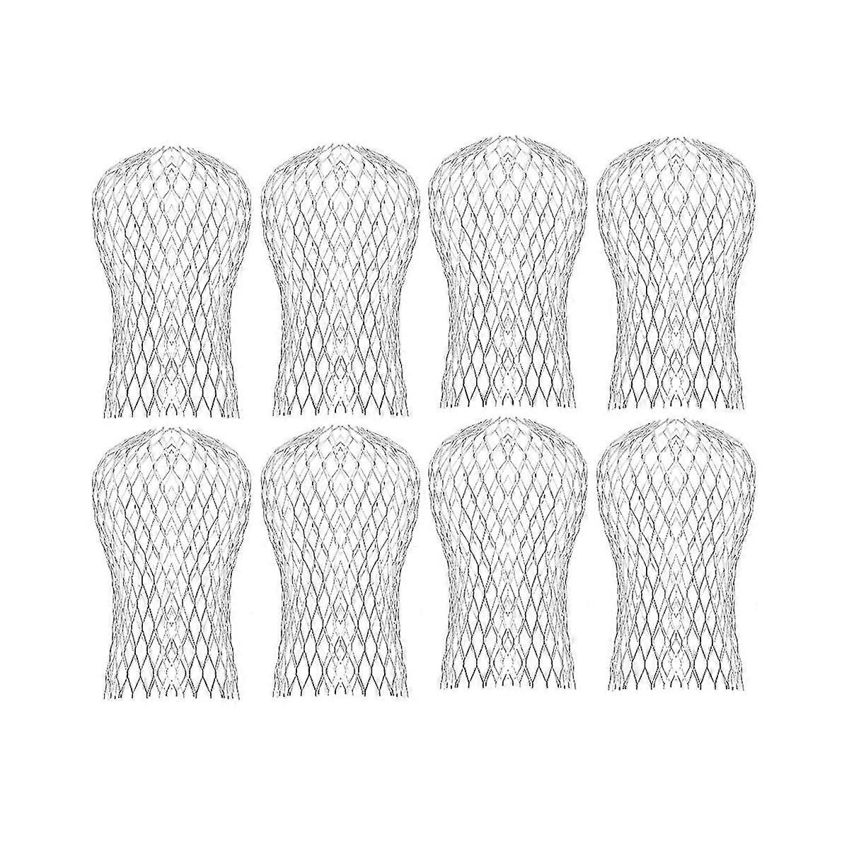 8pcs Gutter Downspout Guard,down Pipe Filter Mesh,gutter Downpipe Leaf Screen Covers,keeps Gutter Downpipes Clear