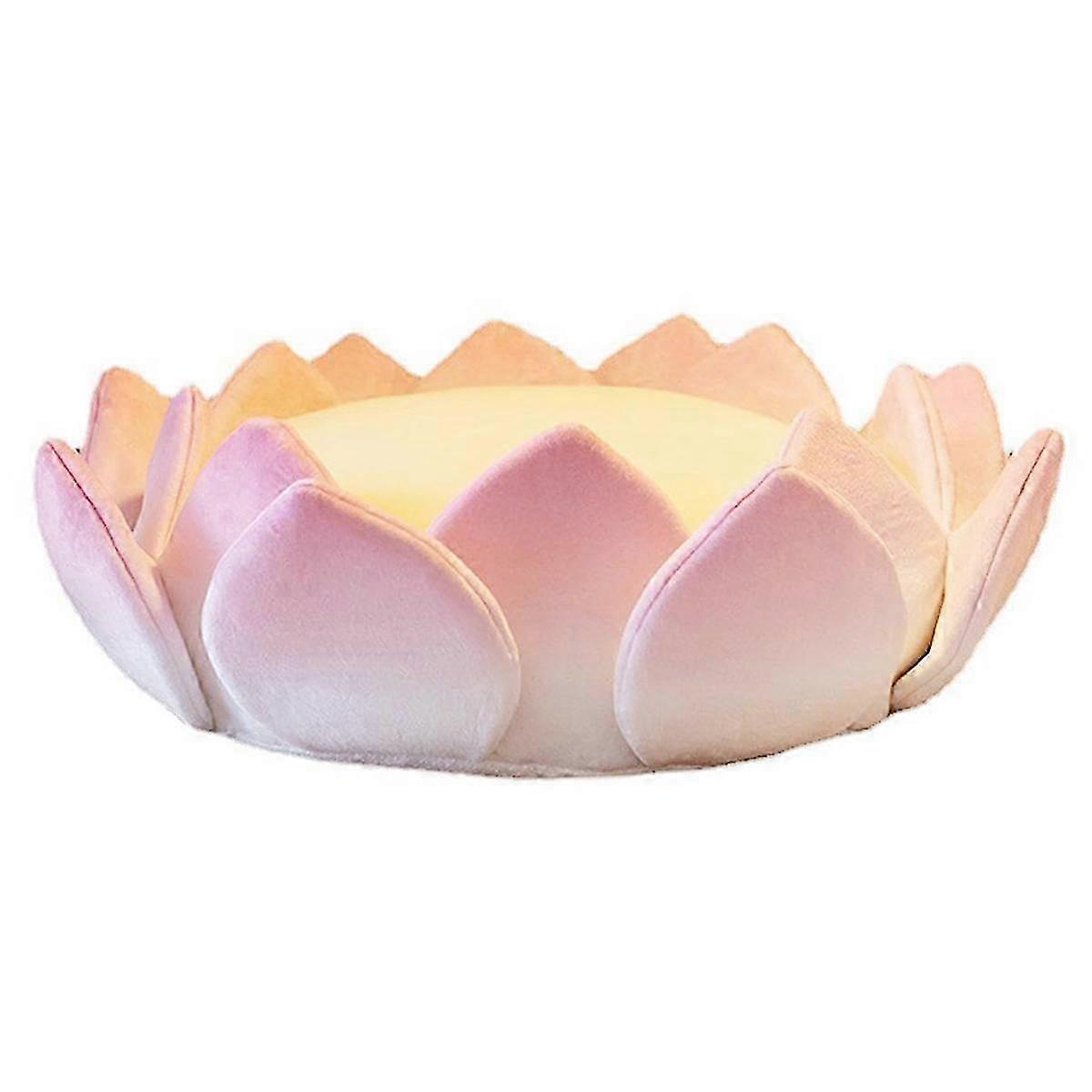 Lotus Cushion Good Luck Lotus Plush Futon Office Good Luck Cushion Gift 42cm