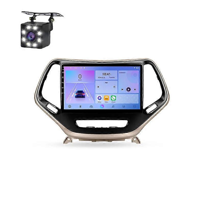 For Jeep Cherokee 5 KL 2014 - 2018 Car Radio Multimedia Video Player WIFI Navigation GPS