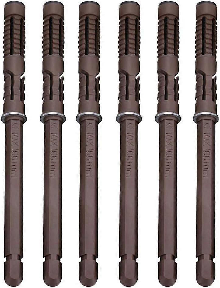 Concealed Shelf Bracket Wall Shelf Bracket Invisible Bracketcoffee-6pcs