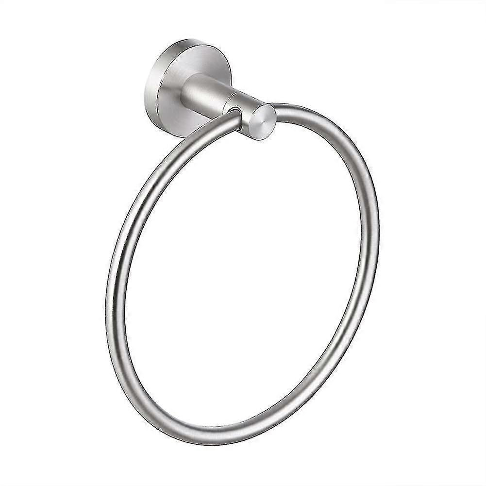 Towel Bar Ring Towel Ring Brushed Stainless Steel Sus304 Towel Holder Round_s