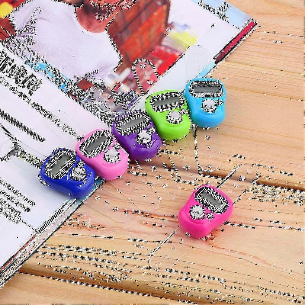 Contatore elettronico digitale LCD per punti e righe