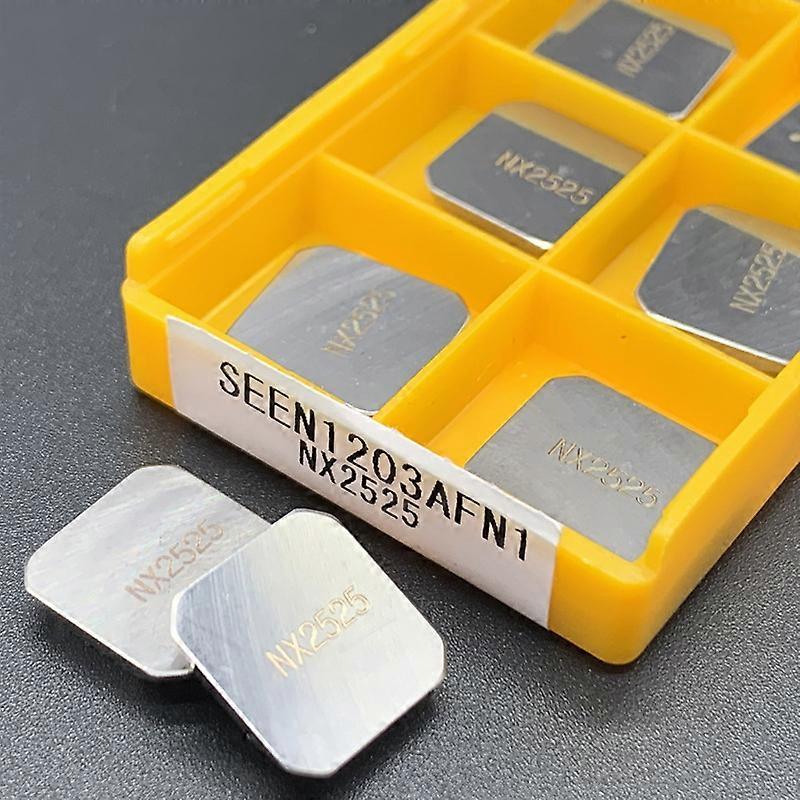 SEEN1203 AFTNI NX2525 Carbide Inserts Lathe Cutter Turning Tool CNC Machine Cutting Tools Tungsten Carb