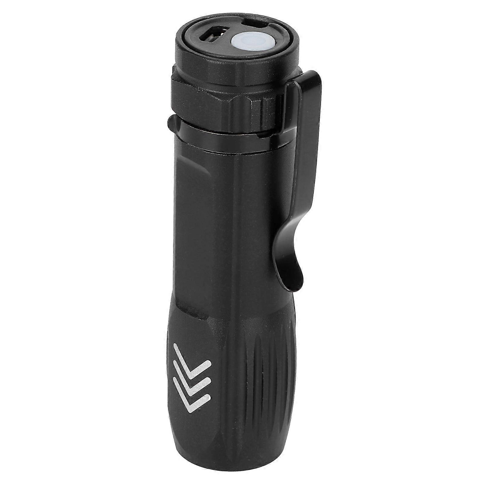 USB Rechargeable Small Super Bright Waterproof Adjustable Flashlight