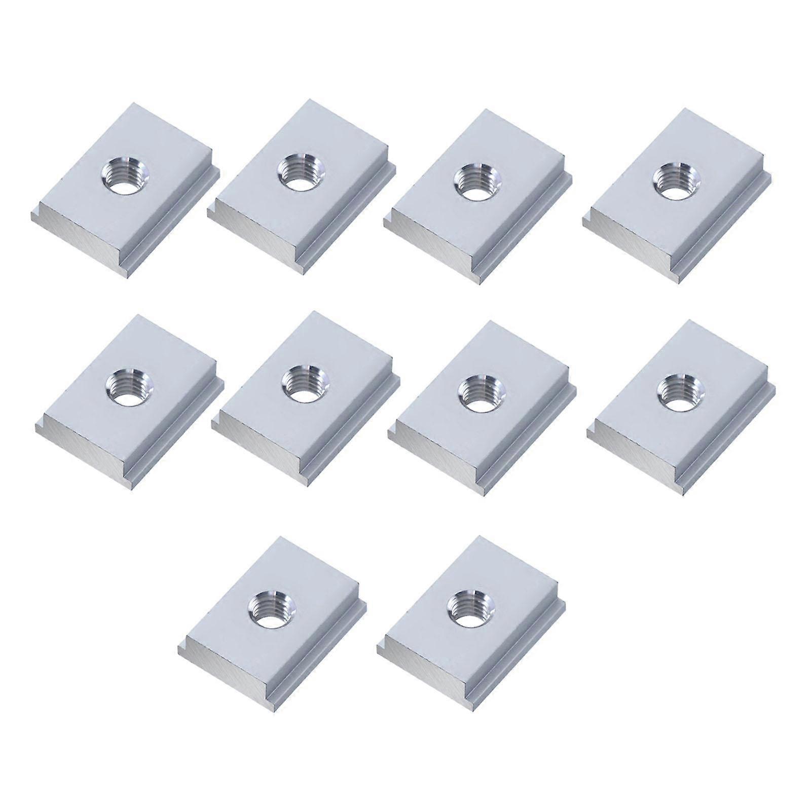 10x T Slot Sliders Easy to Use Sturdy Assembly Practical Compact Accessories M6